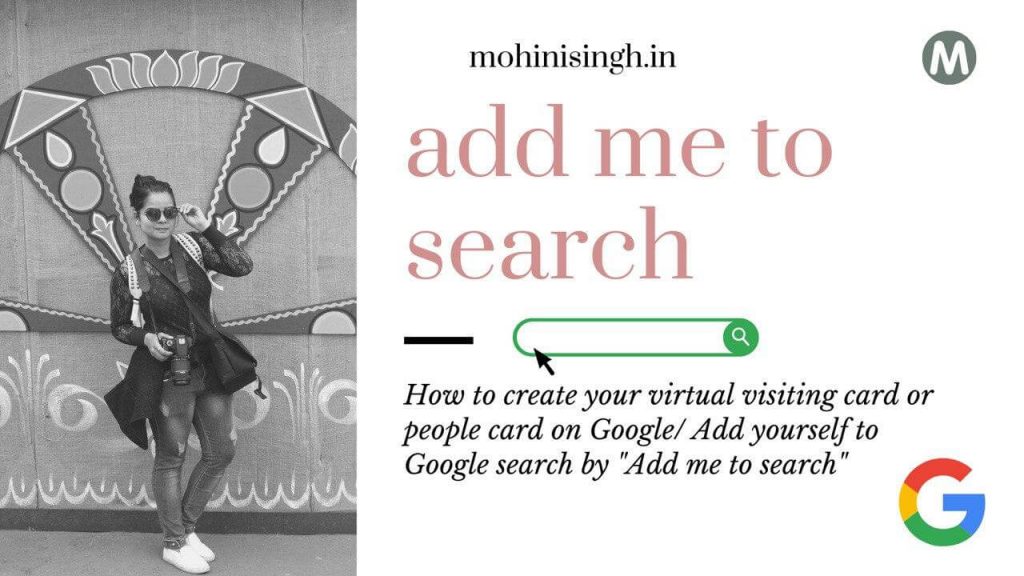 add me to search google